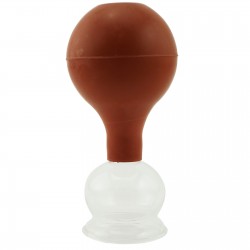 Szklana bańka próżniowa z gruszką - 3,5 cm