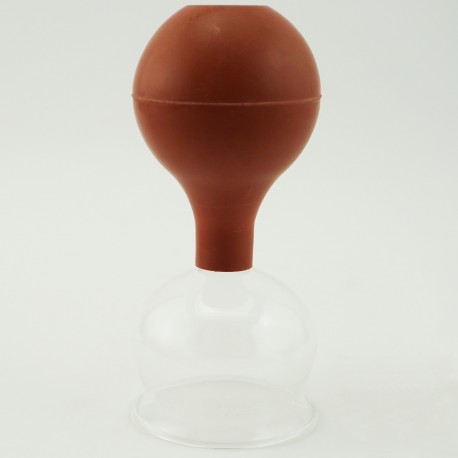Szklana bańka próżniowa z gruszką - 5 cm