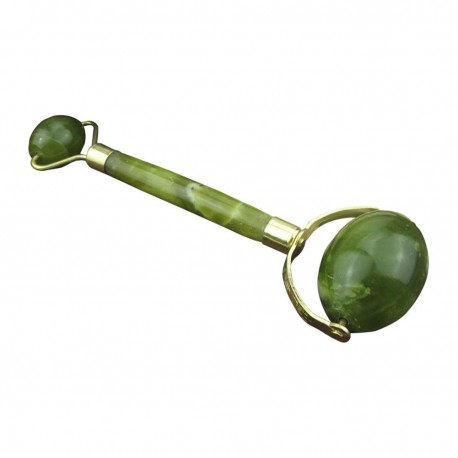 Roller do twarzy - wałek jadeitowy do masażu - Wschód - dwustronny - duży