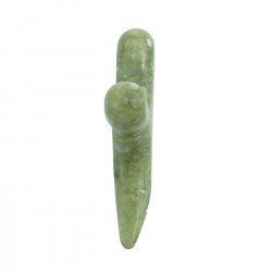 Jadeitowy przyrząd do scrapingu - gua sha - Czapla