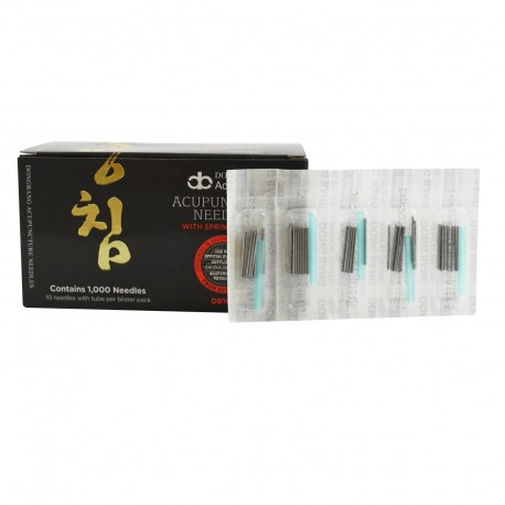 Igły do akupunktury DONG BANG - 0,16 x 15 mm - pak. po 10 szt.