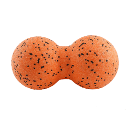 Piłka Lacrosse do masażu i ćwiczeń - podwójna - 12 cm