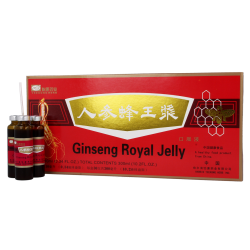 Żeń-szeń i mleczko pszczele - Royal Jelly - 10 ampułek