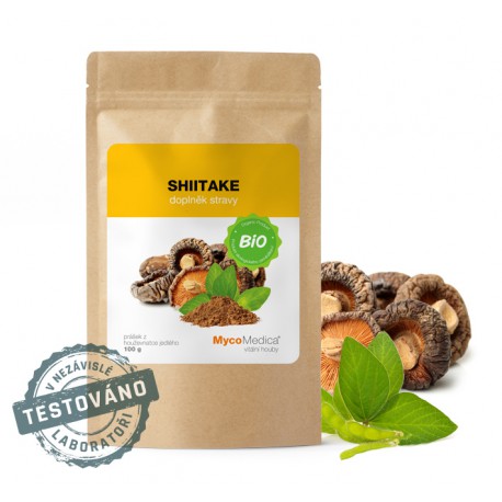 BIO Shiitake w proszku - Suplement diety - MycoMedica