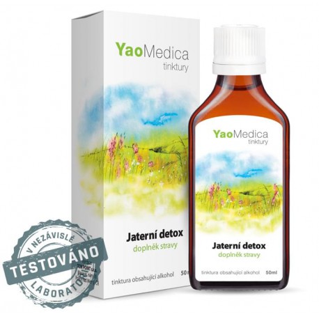 Detoks wątrobowy - Nalewka z ziół chińskich - YaoMedica - 50 ml