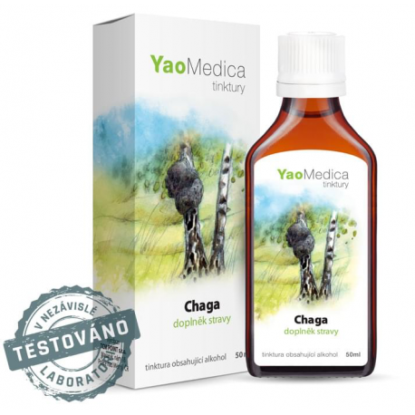 Chaga - Nalewka z ziół chińskich - YaoMedica - 50 ml