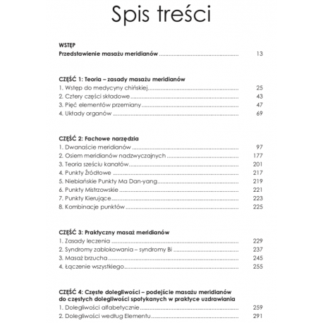 Masaż meridianów. Leksykon uzdrawiania energią
