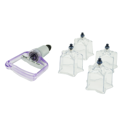 Bańki próżniowe gwiazdki - 4 szt. z pompką | TCMsklep.pl
