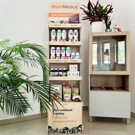 Ekspozytor produktowy - MycoMedica / YaoMedica