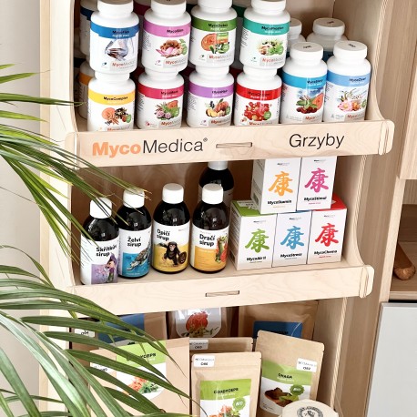 Ekspozytor produktowy - MycoMedica / YaoMedica