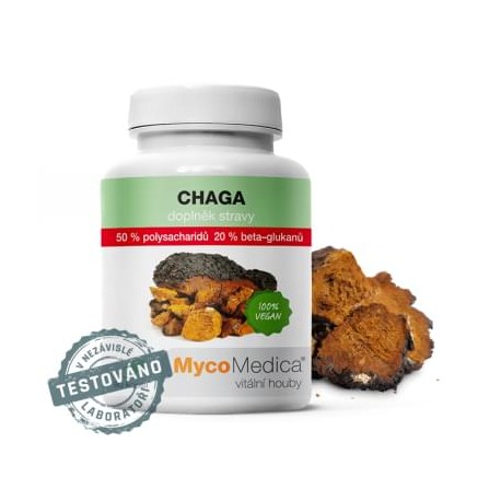 Chaga 50% Suplement diety - MycoMedica