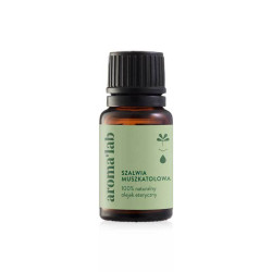 Szałwia muszkatołowa - naturalny olejek eteryczny - AromaLab - 10 ml
