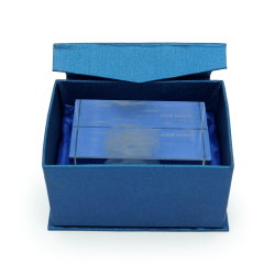 Model mózgu 3D w szkle - 10 cm - ZYTH