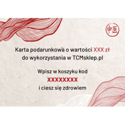 Karta podarunkowa - Bon na zakupy