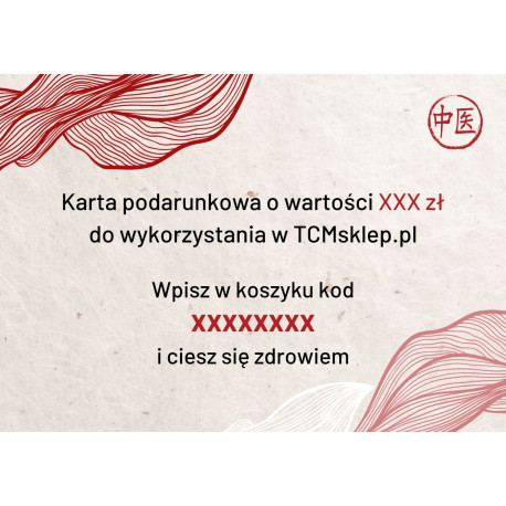 Karta podarunkowa - Bon na zakupy