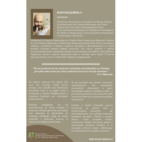 Zioła zachodnie w Medycynie Chińskiej – Patologia obiegu czynnościowego płuc tom 1
