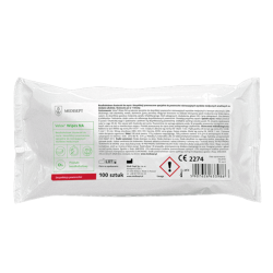 Chusteczki bezalkoholowe do dezynfekcji Velox Wipes NA - wkład - 100 szt.