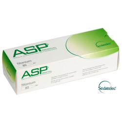 1 x 3 mm - pak. po 1 szt. - SEDATELEC ASP Igły uszne z aplikatorem Titanium