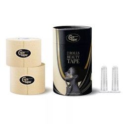 Cure Tape BEAUTY - taśma do kinesiotapingu - 5 cm x 5 m - tejp kosmetologiczny z bankami