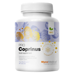 Coprinus PRO - 30% beta 1,3/1,6 D glukanów - Suplement diety - MycoMedica