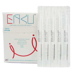 EAKU - 0,18 x 15 mm - 100 szt. - Igły do akupunktury pojedynczo pakowane