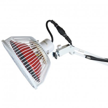 Lampa lecznicza TDP na poczerwień z zegarem elektronicznym
